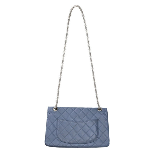 CHANEL 2.55 Lambskin Double Flap Shoulder Bag Size ONE SIZE