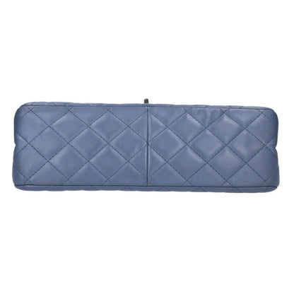 CHANEL 2.55 Lambskin Double Flap Shoulder Bag Size ONE SIZE