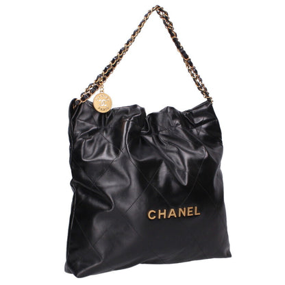 CHANEL 22 Shiny Calfskin Gold Hardware Size ONE SIZE