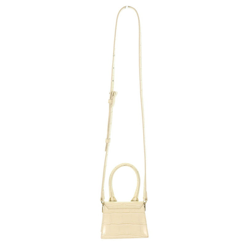 JACQUEMUS Chiquito Embossed 2-Way Shoulder Bag Size ONE SIZE