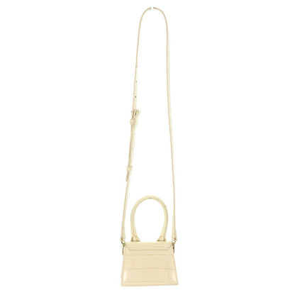 JACQUEMUS Chiquito Embossed 2-Way Shoulder Bag Size ONE SIZE