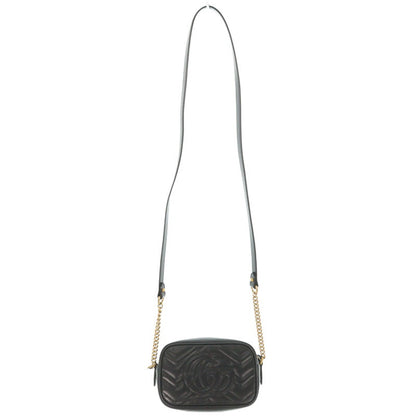 GUCCI GG Marmont Leather Shoulder Bag Size ONE SIZE