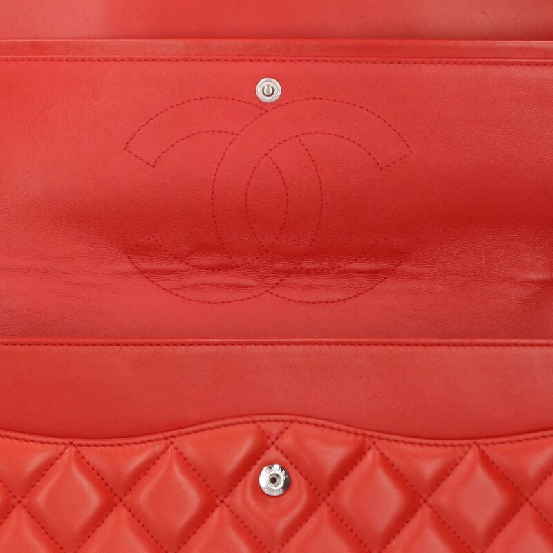 CHANEL Matelasse 30 Lambskin Double Flap Size ONE SIZE