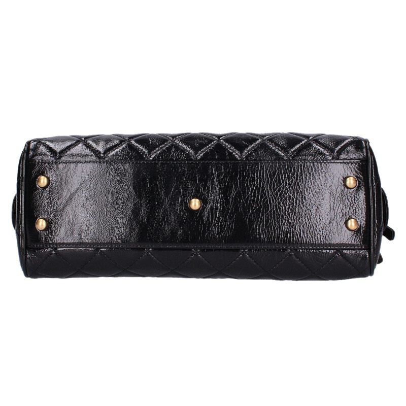 CHANEL AS5579 Patent Calfskin Chain 2WAY Bag Size ONE SIZE