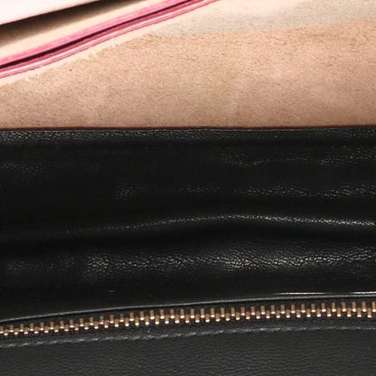 JIMMYCHOO Stitch Chain Shoulder Bag Pink/Gold Size ONE SIZE