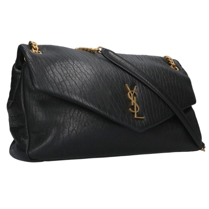 SAINT LAURENT PARIS Calypso Large Lambskin Size ONE SIZE