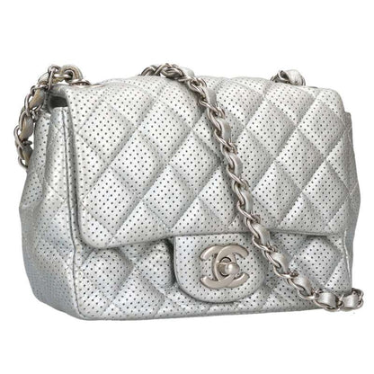 CHANEL Mini Matelasse Perforated Lambskin Bag Size ONE SIZE
