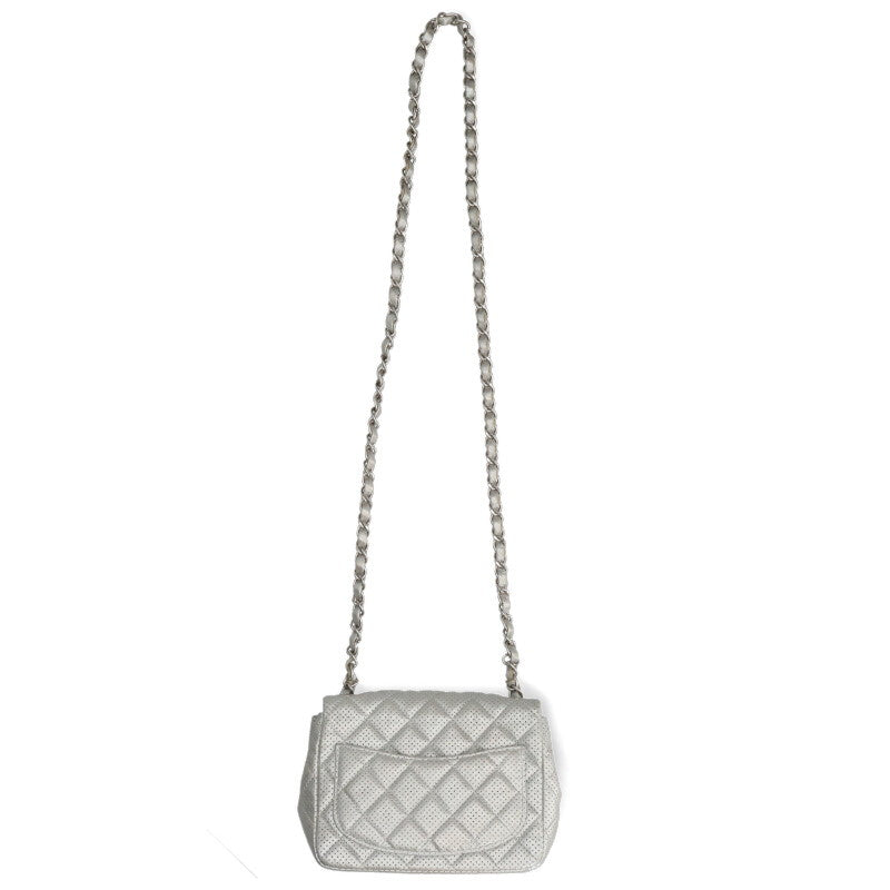 CHANEL Mini Matelasse Perforated Lambskin Bag Size ONE SIZE