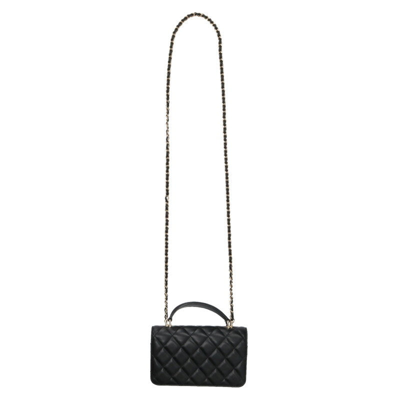 CHANEL Matelasse Lambskin GHW Flap Phone Pouch Size ONE SIZE