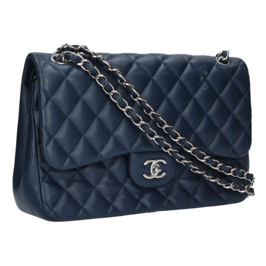 CHANEL Large Matelasse 30 W Flap Chain Bag Size ONE SIZE