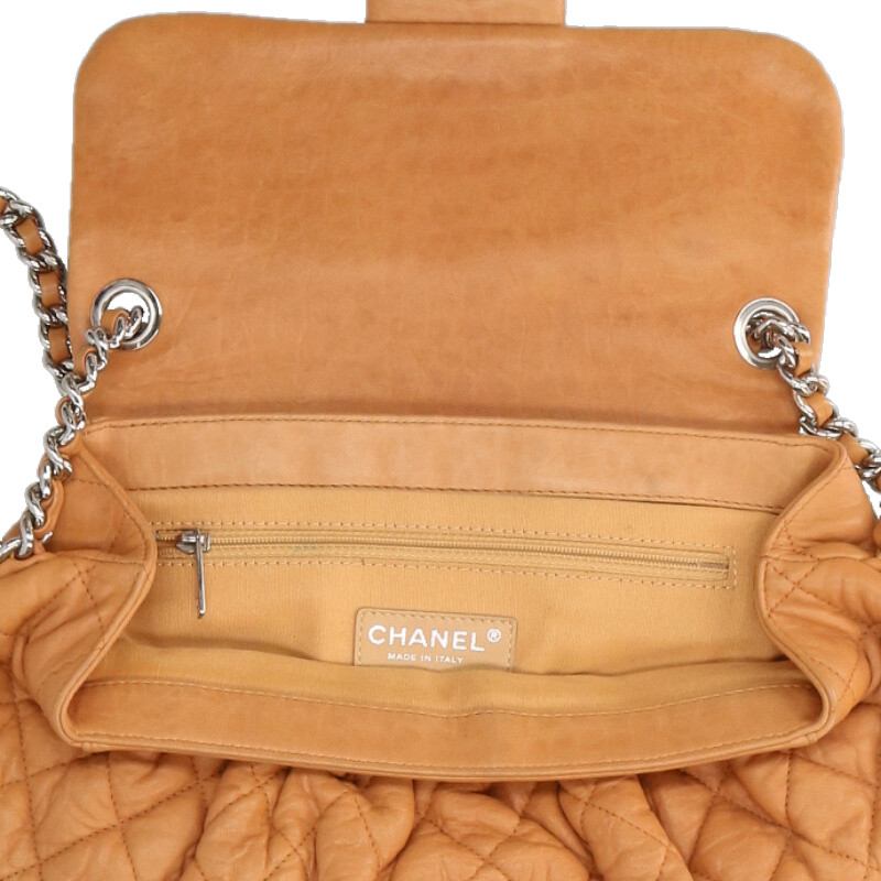 CHANEL Chain Around Shoulder Bag Brown Size ONE SIZE