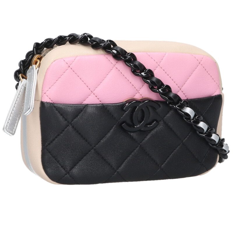 CHANEL Coco Mark Chain Camera Shoulder Bag Size ONE SIZE