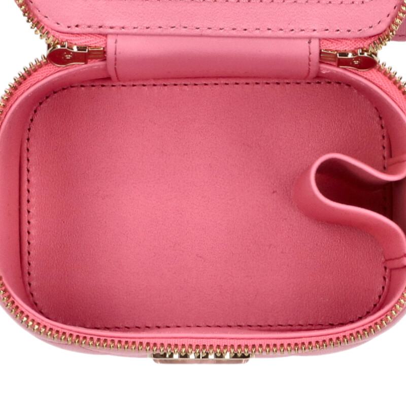 CHANEL Coco Mark Vanity Chain Shoulder Bag Size ONE SIZE