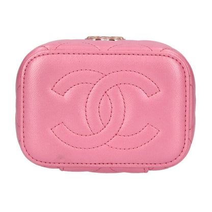 CHANEL Coco Mark Vanity Chain Shoulder Bag Size ONE SIZE