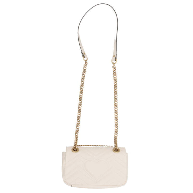 GUCCI GG Marmont Leather Chain Shoulder Bag Size ONE SIZE