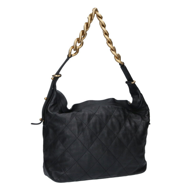 CHANEL Matelassé Coco Mark Chain Shoulder Bag Size ONE SIZE