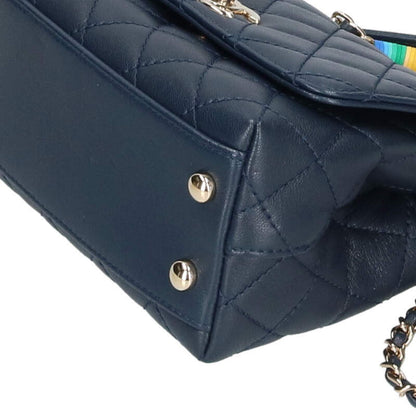 CHANEL Coco Handle Mini Quilted Leather Size ONE SIZE