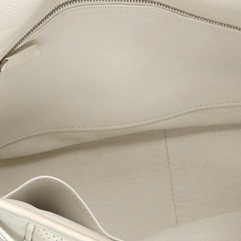 HERMES Berline 28 Evercolor Craie Shoulder Bag Size ONE SIZE
