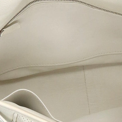 HERMES Berline 28 Evercolor Craie Shoulder Bag Size ONE SIZE