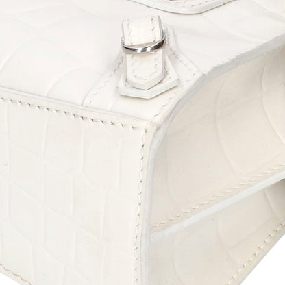 BALENCIAGA Neo Classic City Nano Bag White Size ONE SIZE