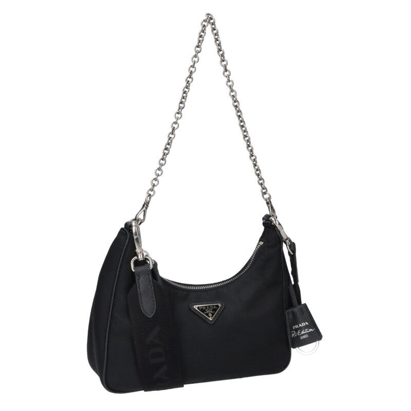 PRADA Re-Edition 2005 Nylon Shoulder Bag Size ONE SIZE