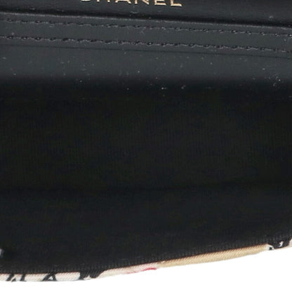 CHANEL Checker Flag Coco Mark Mini Chain Bag Size ONE SIZE