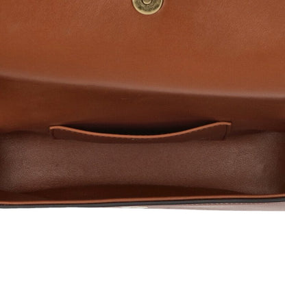 CELINE Tabou SLG 3-Way Shoulder Bag Brown/Gold Size ONE SIZE
