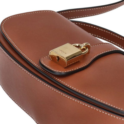 CELINE Tabou SLG 3-Way Shoulder Bag Brown/Gold Size ONE SIZE