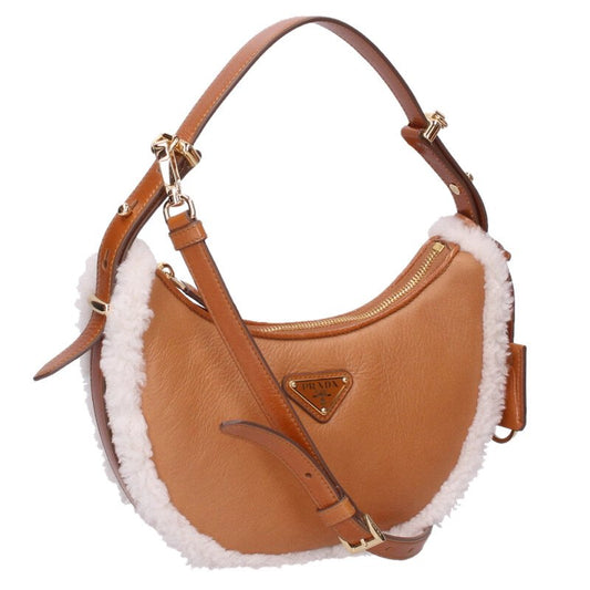 PRADA Arcade Mouton 2-Way Shoulder Bag Size ONE SIZE