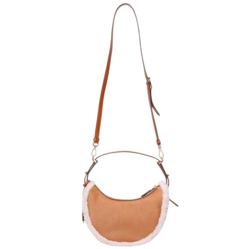 PRADA Arcade Mouton 2-Way Shoulder Bag Size ONE SIZE