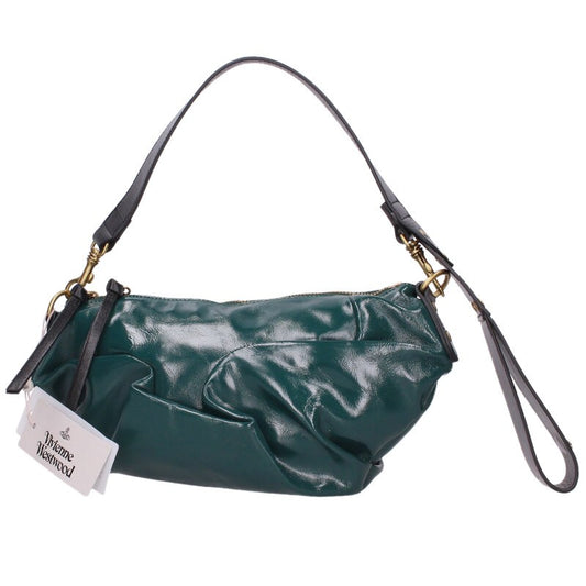 Vivienne Westwood Agnes Small Shoulder Green Size ONE SIZE