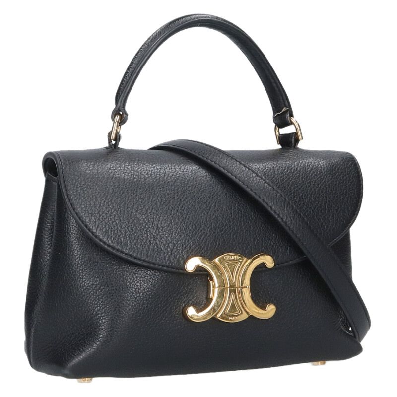 CELINE Teen Nino Calfskin 2-Way Shoulder Bag Size ONE SIZE