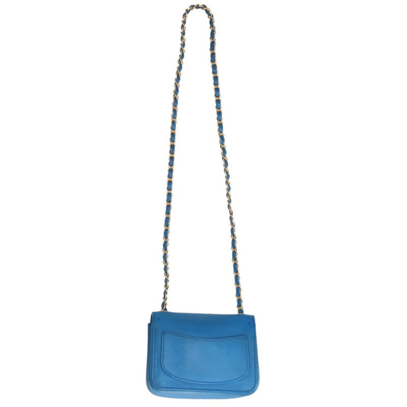 CHANEL Caviar Skin Mini Square Shoulder Bag Size ONE SIZE