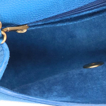 CHANEL Caviar Skin Mini Square Shoulder Bag Size ONE SIZE