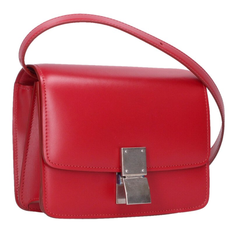 CELINE Classic Box Small Box Calf Shoulder Bag Size ONE SIZE