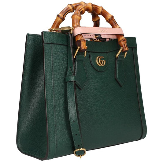 GUCCI Diana Small 2-Way Leather Shoulder Bag Size ONE SIZE