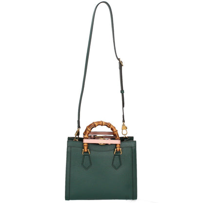 GUCCI Diana Small 2-Way Leather Shoulder Bag Size ONE SIZE