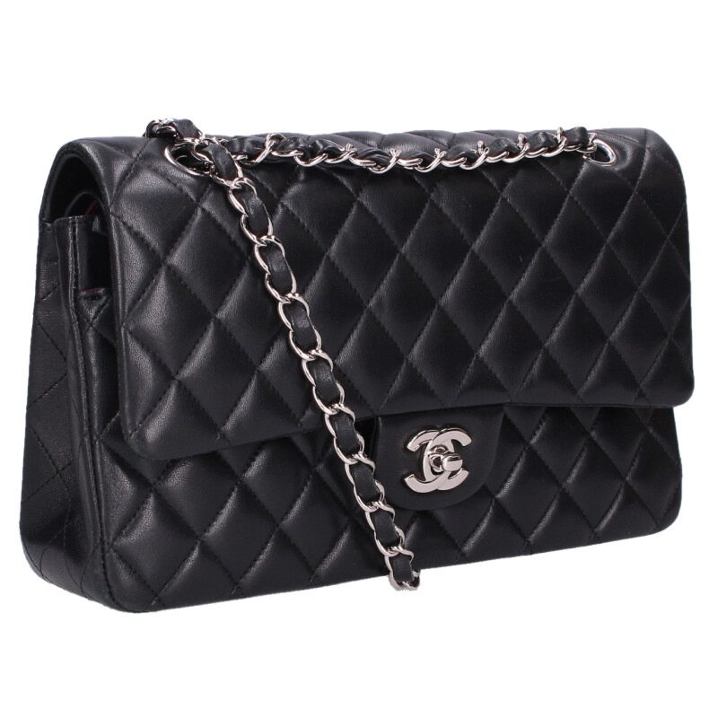 CHANEL Matelasse 25 Lambskin Double Flap Size ONE SIZE