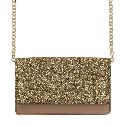 Maison Margiela Chain Shoulder Bag Gold x Brown One Size
