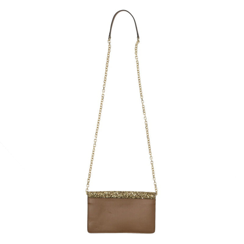 Maison Margiela Chain Shoulder Bag Gold x Brown One Size