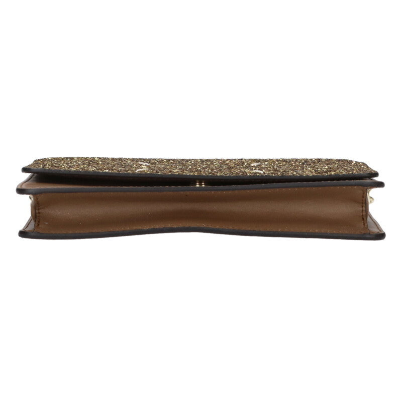 Maison Margiela Chain Shoulder Bag Gold x Brown One Size