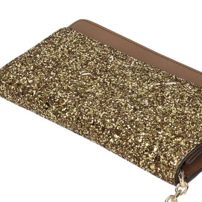 Maison Margiela Chain Shoulder Bag Gold x Brown One Size