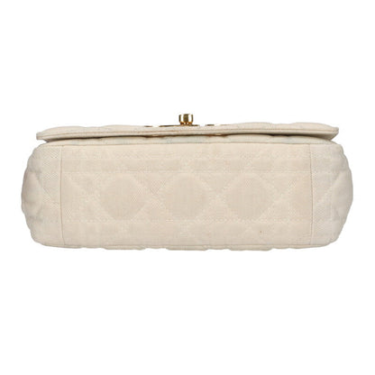 Christian Dior Cannage Caro Tie-Dye Denim Chain Shoulder Bag