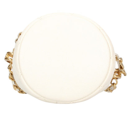 CHANEL Matelasse Caviar Chain Drawstring Size ONE SIZE