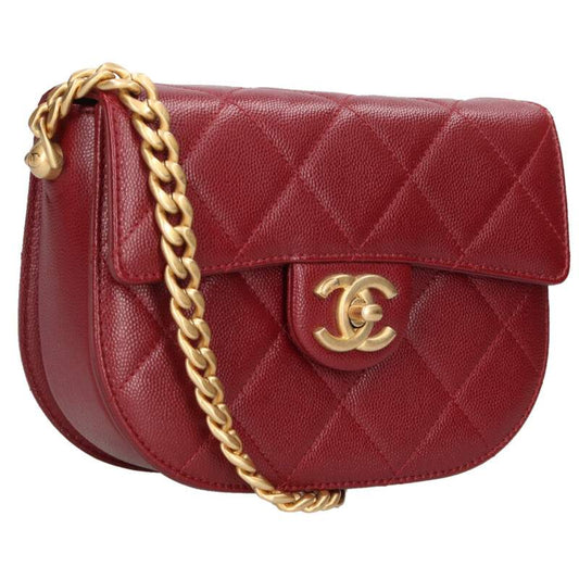 CHANEL Matelasse Caviar Chain Shoulder Bag Size ONE SIZE