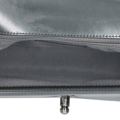 CHANEL Boy Chanel 25 Patent Chain Shoulder Bag Size ONE SIZE
