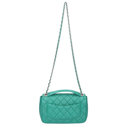 CHANEL Matelasse Lambskin Chain Shoulder Bag Size ONE Multi