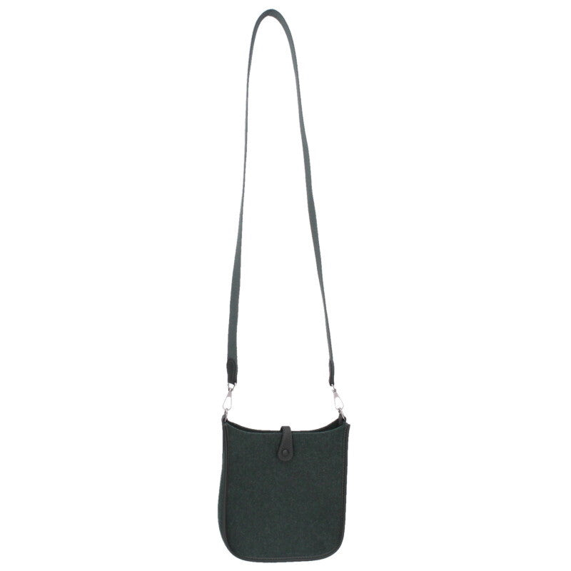 HERMES Evelyne TPM Vert Cypress Felt Leather Size ONE SIZE