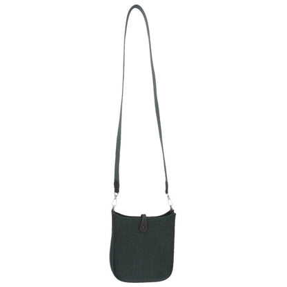 HERMES Evelyne TPM Vert Cypress Felt Leather Size ONE SIZE
