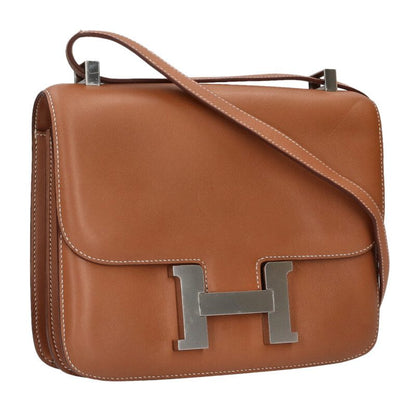 HERMES Constance 23 Tadelakt Leather Shoulder Size ONE SIZE